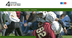 Desktop Screenshot of fourcornersyouthsports.com